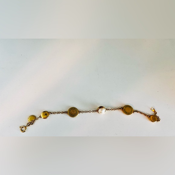 Marc By Marc Jacobs medallion & pearl bracelet - Picture 3 of 4